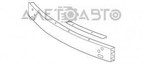 Amplificatorul de bara fata pentru Lexus RX350 RX450h 10-15 nou TW aftermarket.