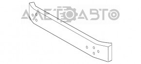 Amplificator bara fata Lexus LS460 LS600h 07-09 Dorest nou original OEM