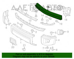 Amplificatorul de bara fata pentru Toyota Sequoia 08-16