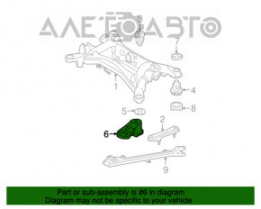 Suport spate dreapta pentru Lexus GS350 GS430 GS450h 06-11