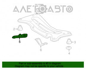 Capacul spate al barei dreapta Lexus ES300h ES350 13-18