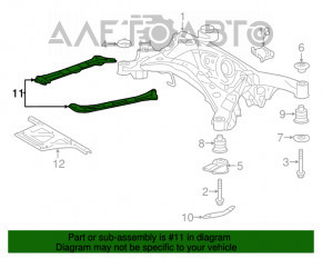 Amplificator spate dreapta pentru Lexus IS250 14-20