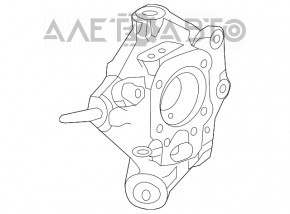 Bara spate dreapta Acura MDX 17-20 restilizat FWD