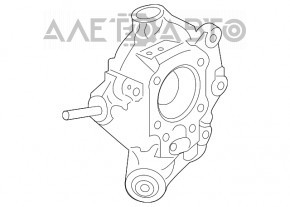 Capacul spate dreapta Acura MDX 14-16 pre-restilizare AWD