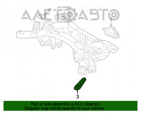 Capacul de bara dreapta Toyota Rav4 13-18