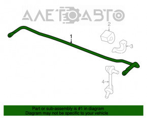 Стабилизатор задний Honda CRV 12-14