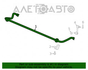 Stabilizator spate Honda Clarity 18-21 SUA