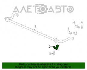 Suportul de fixare a stabilizatorului spate dreapta pentru Honda Clarity 18-21 SUA