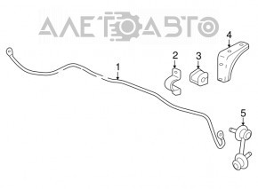 Biela stabilizator spate stanga Acura ILX 13 - nou original OEM