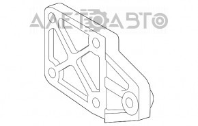 Suportul reductorului din spate pentru Lexus NX200t NX300 NX300h 15-21 AWD