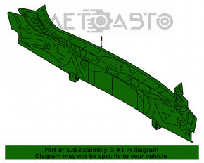 Panoul din spate al Subaru Outback 20- argintiu