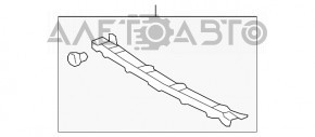 Bara de fixare a barei frontale centrală Toyota Sequoia 08-16