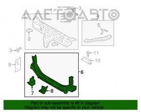 Bara de jos a televizorului Mitsubishi Outlander Sport ASX 10 - defect.