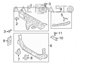 Bara de jos a televizorului Mitsubishi Outlander Sport ASX 10 - defect.