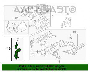 Ocular stâng Mitsubishi Outlander 14-21