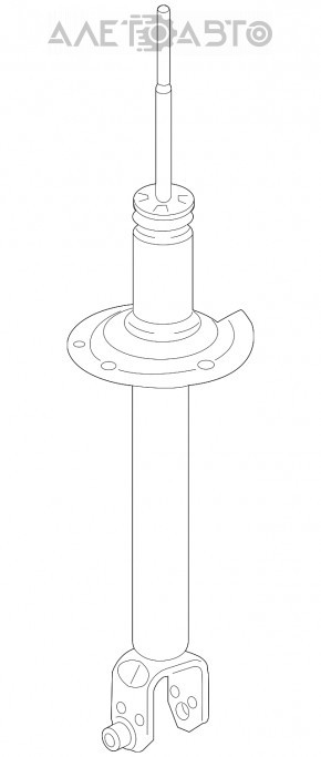 Амортизатор задний левый Honda Clarity 18-19 usa