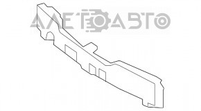 Absorbantul de bara fata pentru Lexus ES350 07-09, nou, original OEM