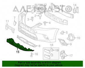 Защита переднего бампера Lexus CT200h 11-17