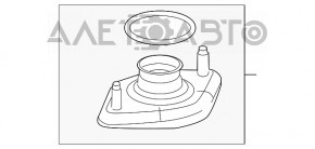 Опора амортизатора задняя левая Honda CRV 12-16