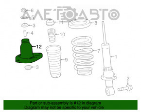 Опора амортизатора задняя правая Acura MDX 14-20