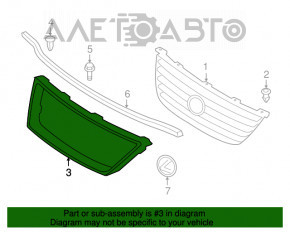 Grila cromata a radiatorului pentru Lexus ES350 07-12