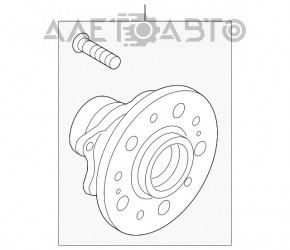 Rulment roată spate stânga Hyundai Tucson 16-20 awd