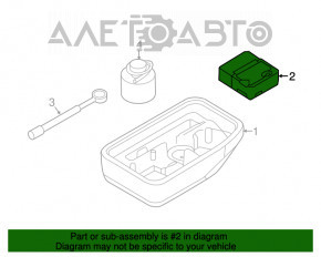 Compresorul de umflare a roților Kia Soul 14-19