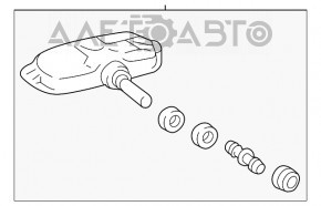 Senzor presiune roata Kia Sorento 16-20 nou original OEM