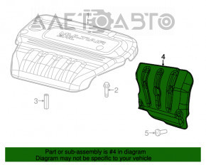 Protecția colectorului de admisie pentru Jeep Cherokee KL 19- 2.4