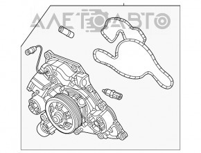 Помпа водяная Dodge Durango 11-12 5.7