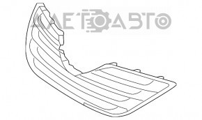 Grila radiatorului Toyota Camry v40 07-09 alb nou, neoriginal