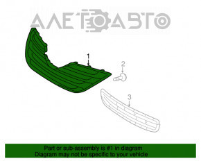 Grila radiatorului Toyota Camry v40 07-09 alb