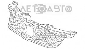 Grila radiatorului Lexus CT200h 11-13 pre-restilizare cu celule