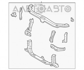 Телевизор панель радиатора Lexus RX300 98-03 новый OEM оригинал