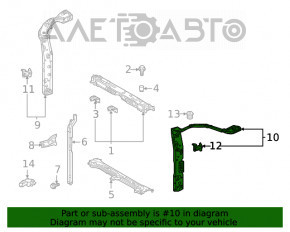 Ocular stâng Toyota Highlander 20- 2.4t, 3.5