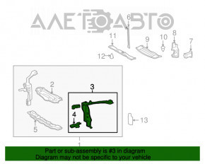 Ocular stâng Lexus LS460 LS600h 07-12