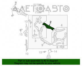 Bara de sus a televizorului Lexus RX300 RX330 RX350 RX400h 04-09