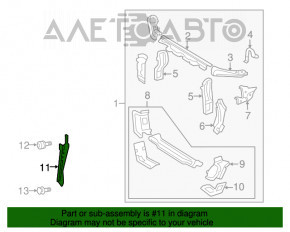 Bara de blocare a capotei pentru Lexus ES350 07-12