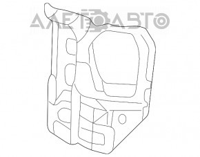 Ocular stâng pentru Lexus GX470 03-09