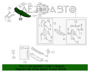 Накладка телевизора Lexus GS300 GS350 GS430 GS450h 06-07 царапины, потерта