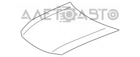 Capota goală Lexus GS300 GS350 GS430 GS450h 06-11