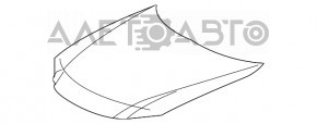 Capota goală Lexus ES350 07-12 nou original OEM