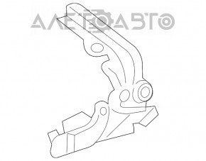 Bucla capotei dreapta Toyota Camry v70 18- nou TW neoriginal.