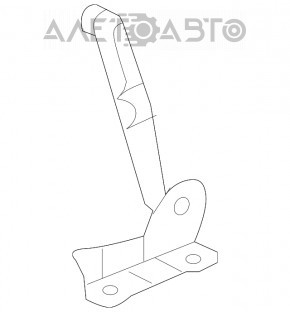 Петля капота левая Lexus RX300 RX330 RX350 RX400h 04-09 OEM