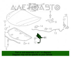 Capota Toyota Avalon 13-18 nouă, originală