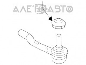 Capăt direcție dreapta Honda Accord 13-17 nou original OEM