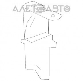 Manerul de deschidere a capotei subcapotă pentru Lexus NX200t NX300 NX300h 15-21, nou, original OEM