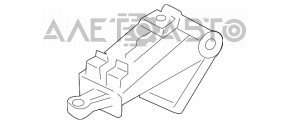 Ручка открывания капота салонная Lexus RX350 RX450h 10-15 беж