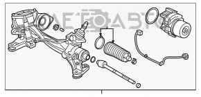 Bară de direcție Honda CRV 17-19 1.5 FWD cu servodirecție