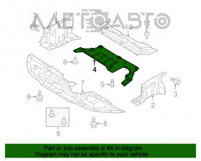 Защита двигателя Mitsubishi Outlander Sport ASX 10-